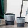 Buy cheap Home & garden planter flowerpot flower pot indoor outdoor decoration big stripe ceramic flowerpots from wholesalers