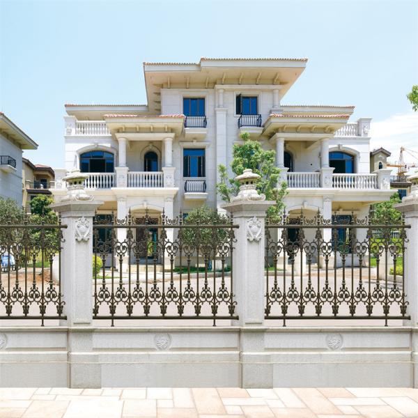 Buy cheap Commercial Aluminum Railing Balusters Slat Fence Pickets Black Customized from wholesalers
