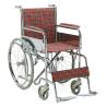 Buy cheap Red Folding Steel Wheelchair , Ultra Lightweight Manual Wheelchair 75kg 89cm from wholesalers