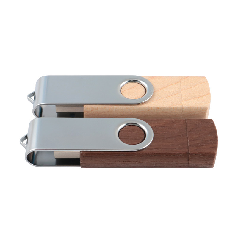 Natural Wooden USB Flash Drive 2.0 3.0 With Type C + Usb A New Shapes Fast Speed