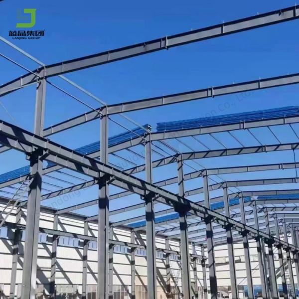 Buy cheap Q235b Q355b Prefabricated Steel Buildings Workshop Warehouse Storage Warehouse from wholesalers