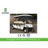 Buy cheap White Color 6 Passenger Electric Street Legal Golf Carts For Club Battery Powered from wholesalers