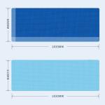 Ultra-thin Travel Mat, foldable yoga mat, Natural Rubber Material Travel mat,