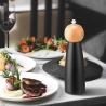 Buy cheap 13cm 22cm Pepper Mill Grinder Adjustable Wooden Pepper Grinder from wholesalers
