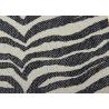 Buy cheap Black And White Striped Plain Weave Fabric / Recycled Cotton Fabric Save Cost from wholesalers