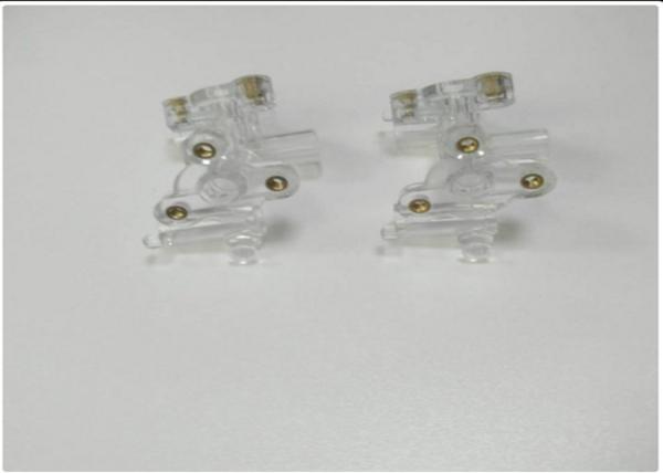 Buy cheap PC Plastic Medical Injection Molding Products Transparent Color Polished Surface from wholesalers