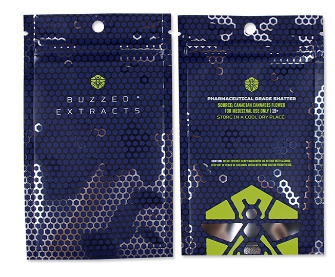 Custom Print Aluminium Foil Zipper Plastic Bags for Sponge Packing
