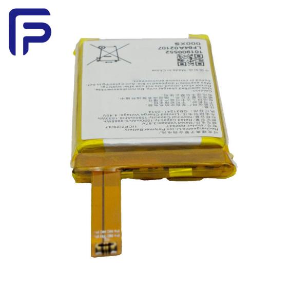 Quality Polymerthe Wearable Device Battery Rechargeable 1550mAh 3.87V With PCB for sale