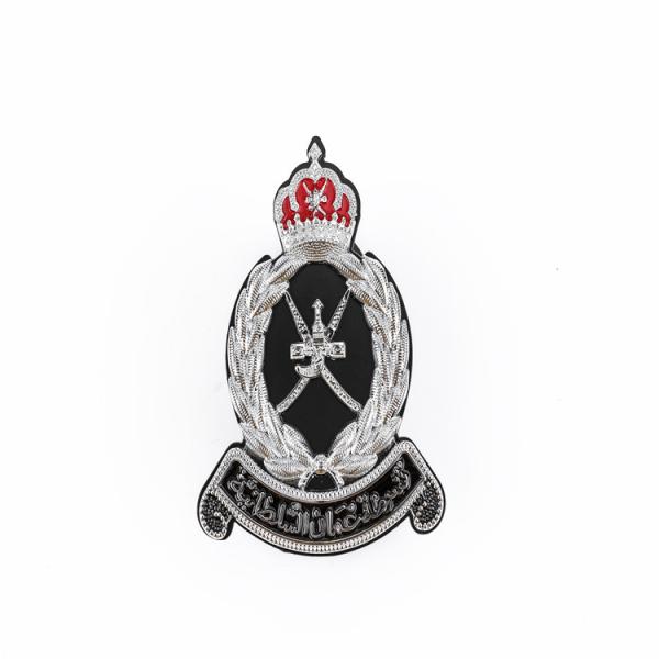Buy cheap Black Design Custom Senior Military Officer Commemorative Badge from wholesalers