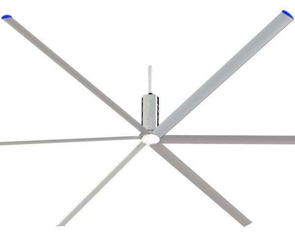 Buy cheap Warehouse Aluminium Alloy 24ft HVLS 6 Blade Ceiling Fan from wholesalers