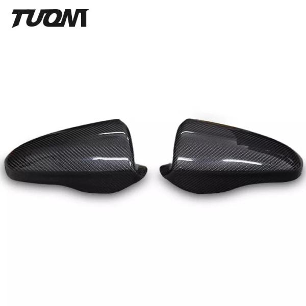 Buy cheap Black Door Mirror Covers Carbon Fiber Side Cap Rear View Replacement For BMW M2 M3 M4 from wholesalers