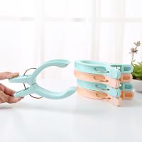 Buy cheap 4 Pcs 1 Set Spring Peg Beach Towel Quilt Plastic Clothes Hanger Clips product