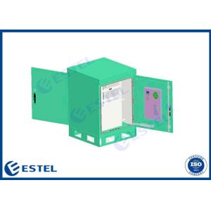 Floor Mount 17U RAL 7035 Weatherproof Rack Enclosure