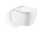 Ceramic Bathroom Sanitary Ware WC Matt Color Modern Wall Hung Toilet