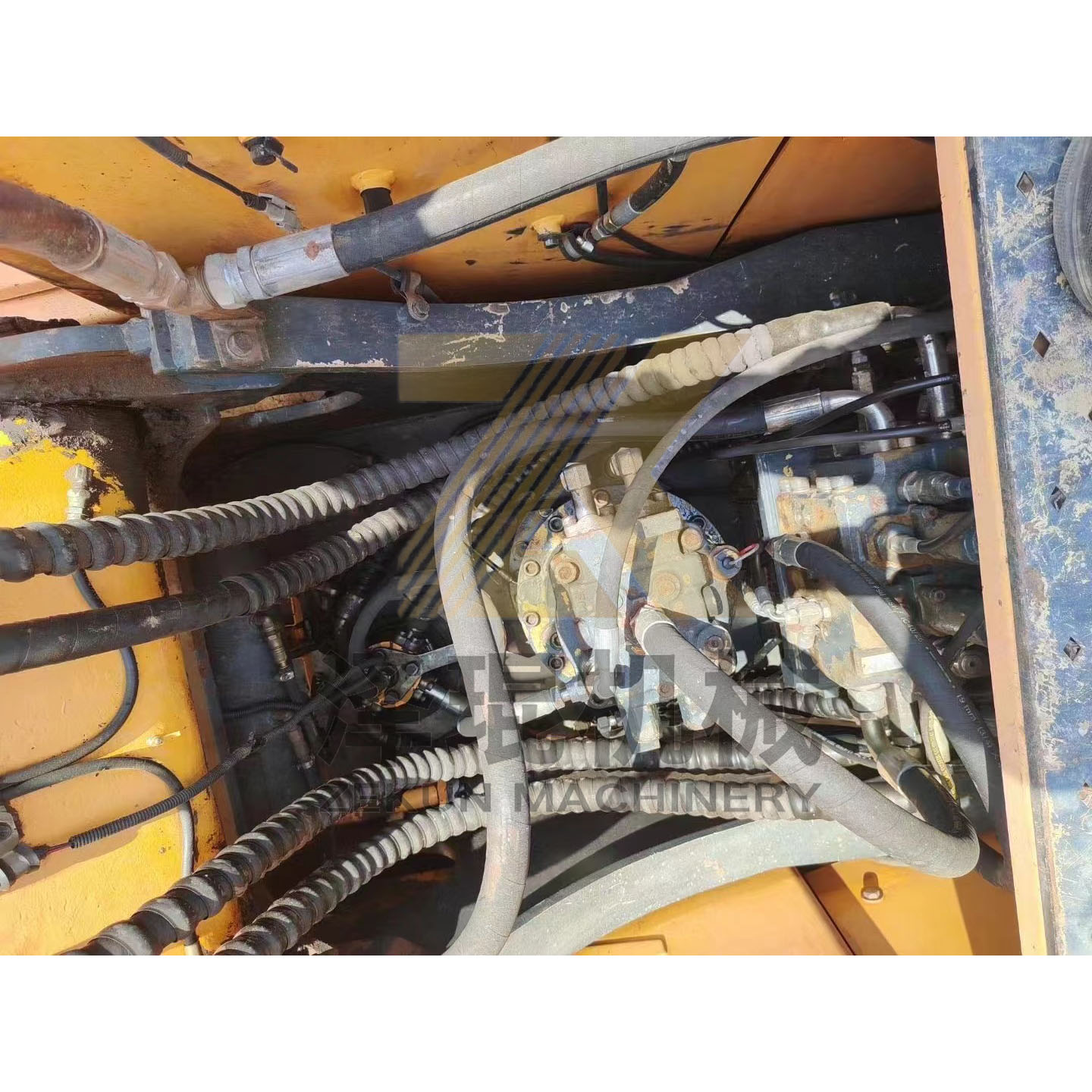 Used Hyundai R220LC-9S Excavator Second Hand Original Hyundai 220-9