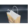Buy cheap Custom Printed Greaseproof Paper Bags Recycled Paper Bags With Handles from wholesalers