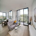 Double Glazed Black Aluminum Sliding Door For Balcony