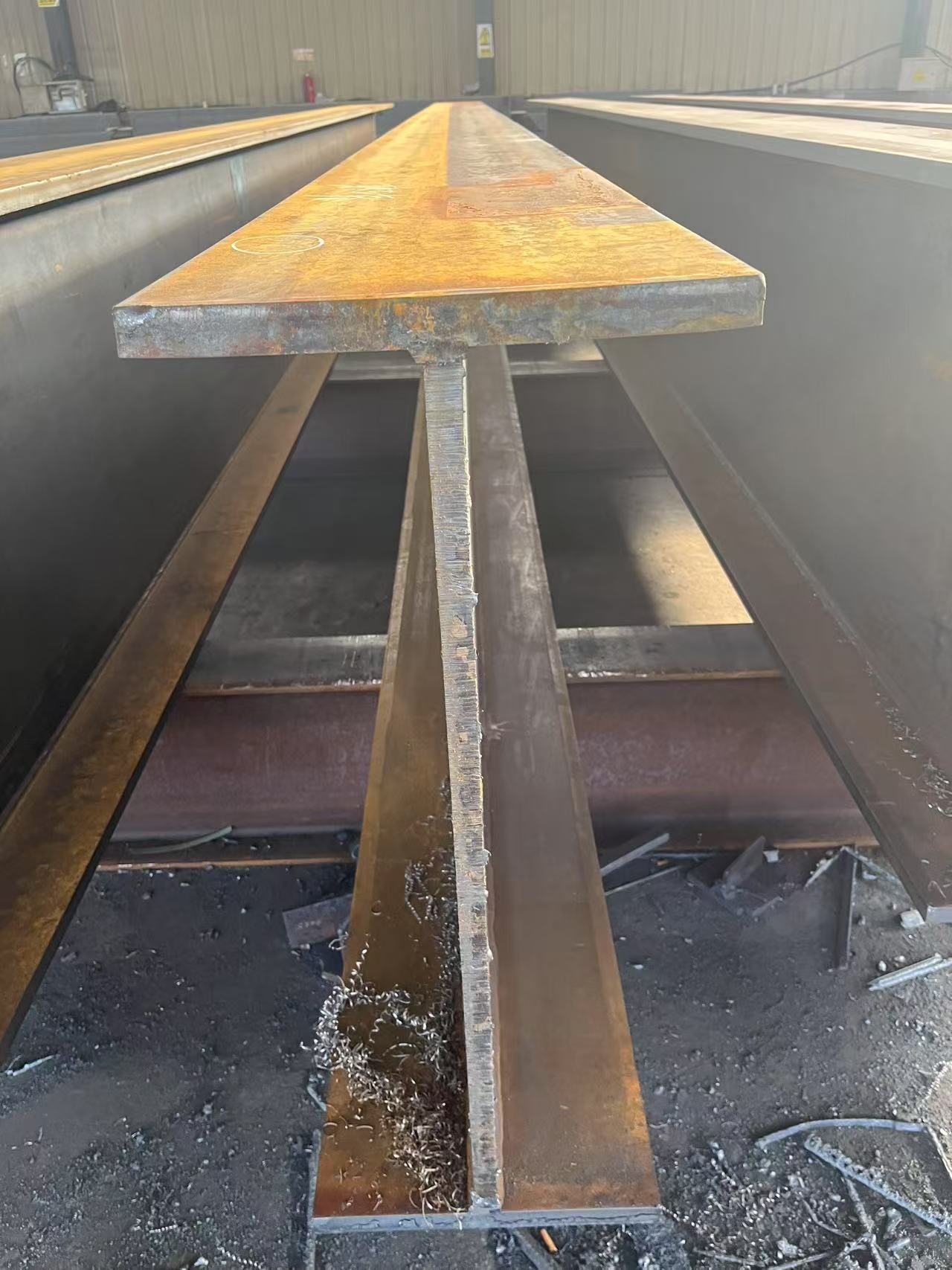 Zinc Coated H Shaped Steel Retaining Structure Customizable Durable