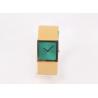 Buy cheap Square Stainless Steel Watches Leather Band For Ladies , Quartz Hand Watch from wholesalers