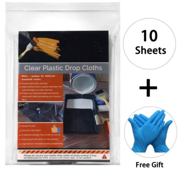 Buy cheap Painter Plastic Drop Cloths Sheet, Waterproof, rustproof, Anti-Dust Furniture Cover, Couch Cover, Furniture Cover from wholesalers