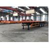 Buy cheap 40FT 3 Axle 45 Ton Container Loading Flatbed Semi Trailer from wholesalers