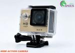 Portable 1080P Diving Small Waterproof Action Camera Wifi 30M 2" Screen 140 Lens