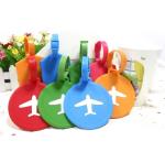 Cheap hot sale Wholesale custom color rubber pvc plastic Luggage Tag baggage tag