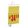 Buy cheap Supermarket Yellow Price Sign Board Rectangular With Magnetic Base from wholesalers