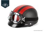 57 - 62cm Universal Motorcycle Riding Helmets With Goggles For Halley 660g
