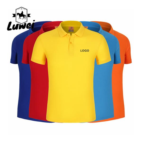 Buy cheap Casual Man Cotton Polo T Shirts Sports Oversized Embroidered Knitted from wholesalers