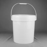 Round 5 Gallon Plastic Buckets With 20 Liter Capacity