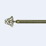 22/25mm diameter curtain rod accessories aluminum pattern curtain decoration