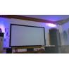 Buy cheap High Gain 130 Inch Flat Fixed Frame Projection Screen 3D Display Projector Fabric 16:9 from wholesalers