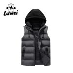 Luxury Custom High Quality Sleeveless Detachable Hat Cargo Mens Wear Outdoor