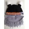 Buy cheap baby hat kids baby photo props beanie,faux rabbit fur gorros bebes crochet beanie toddler from wholesalers