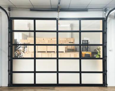 Buy cheap High Safety Aluminum Sectional Door With Insulation Automatic Glass Garage Door from wholesalers