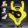 Buy cheap 13mm Metric Steel Tape Measure 30M Nylon Coated Engineers Scale Tape Washable from wholesalers