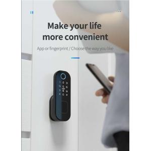 Buy cheap Smartlife Tuya Biometric Fingerprint Lock Aluminum Smartlife Door Lock from wholesalers