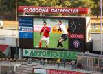8000 nit Static Stadium Perimeter LED Display , Full Color Football Stadium