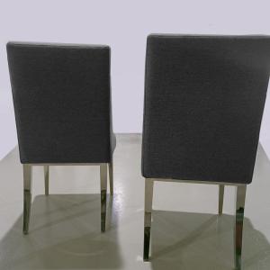 Buy cheap GlossLux High Back Fabric Dining Room Chairs from wholesalers