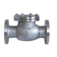 Buy cheap Stainless Steel Flanged Swing Check Valve Material Nitric Acid 1.6/2.5/4.0Mpa product