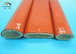 Heat Resistant Fireproof Sleeve for Steels Rust Red 1650℃ High Temperature