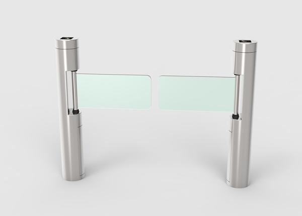 Buy cheap 730mm Arm Swing Barrier Gate 0.5S Motor Drive 180 Degree Turning from wholesalers