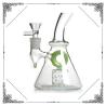 Buy cheap Glass Water Bubbler Holes Perc Heady Mini Smoking Water Pipes American Fluorescence Green and Purple from wholesalers