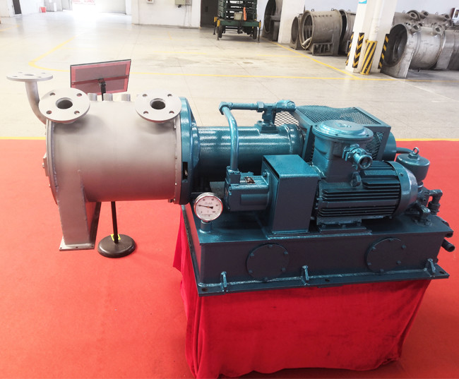 SS304 Chemical PP Horizontal Two Stage Pusher Salt Centrifuge