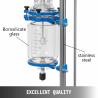 Buy cheap 5L Laboratory Glass Reactor, Jacketed Glass Reactor from wholesalers