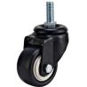 Buy cheap light duty 2" rigid black PU caster , 2.5 inch, 3 inch PU castor, small fixed caster, lacque caster from wholesalers