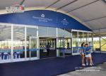 1000 People Party Tent Outdoor Event Tent With Glass Wall 20x50m Aluminum Tent
