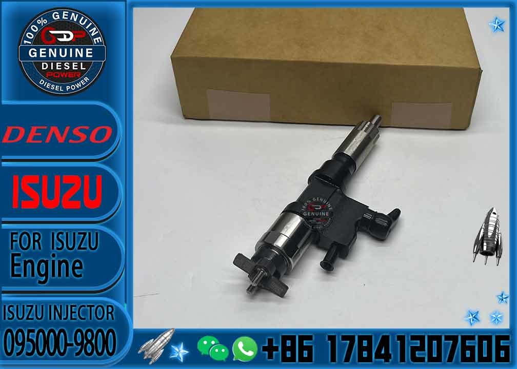Diesel Fuel Common Rail Injector 095000-9800 8-98219181-0 8983064750 for ISUZU 6HK1 Engine