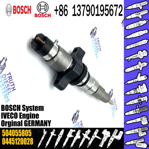 diesel fuel injector 0445120028 504055805 injector for Iveco Truck/Bus common